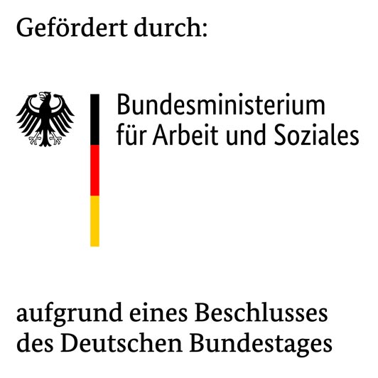 Logo des Bundesministerium für Arbeit und Soziales